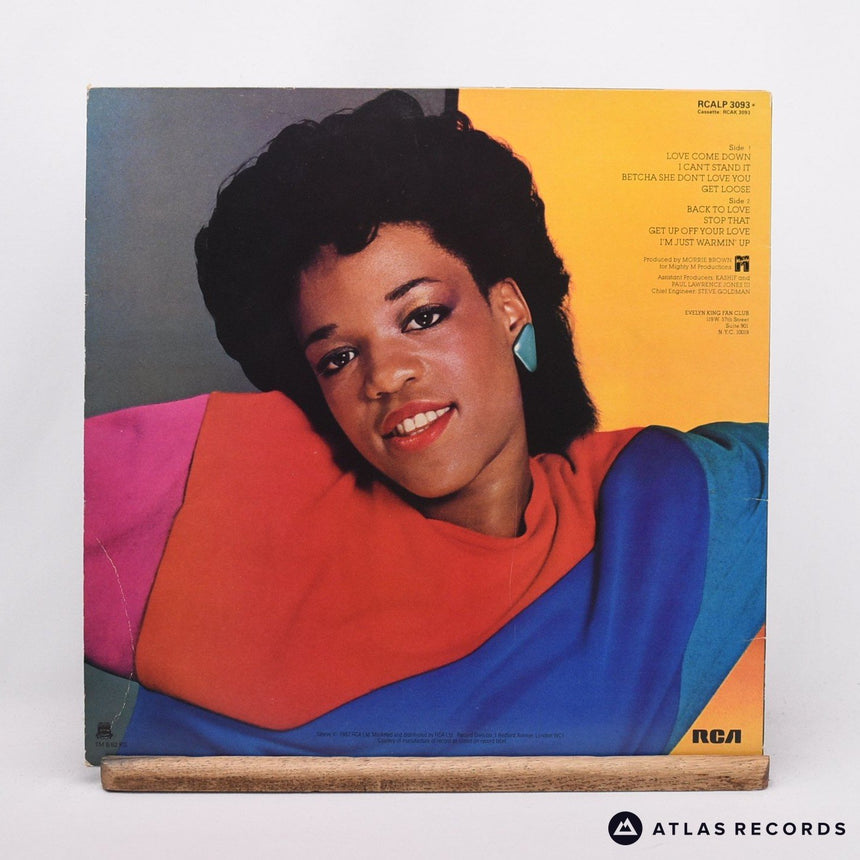 Evelyn King - Get Loose - LP Vinyl Record - EX/VG+