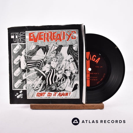 Everready's Don't Do It Again! 7" Vinyl Record - Front Cover & Record