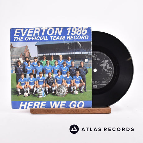 Everton F.C. Here We Go 7" Vinyl Record - Front Cover & Record