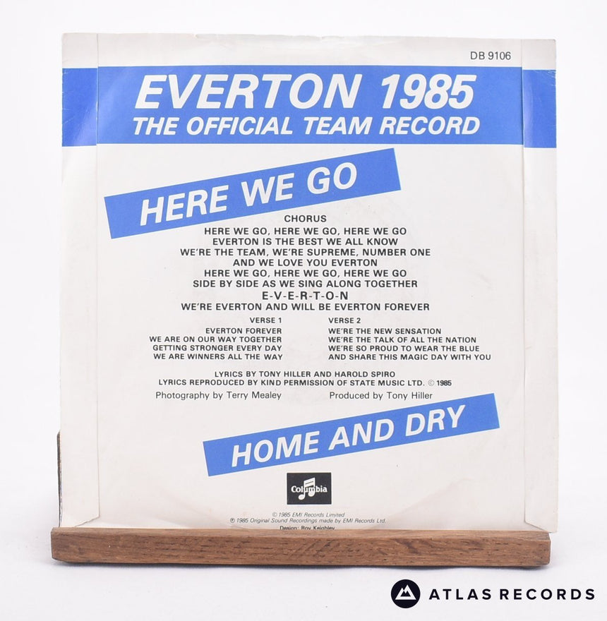 Everton F.C. - Here We Go - 7" Vinyl Record - VG+/VG+