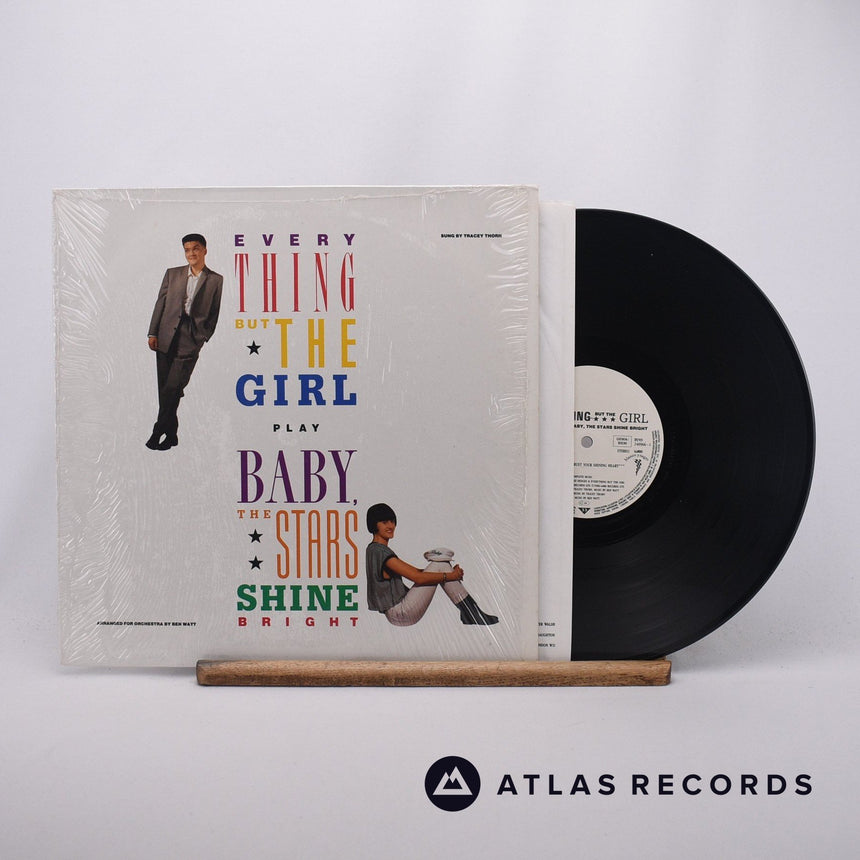 Everything But The Girl Baby, The Stars Shine Bright LP Vinyl Record - Front Cover & Record