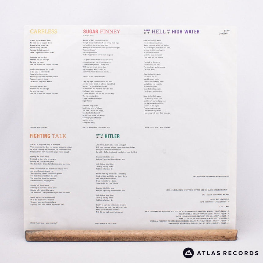 Everything But The Girl - Baby, The Stars Shine Bright - LP Vinyl Record - EX/EX