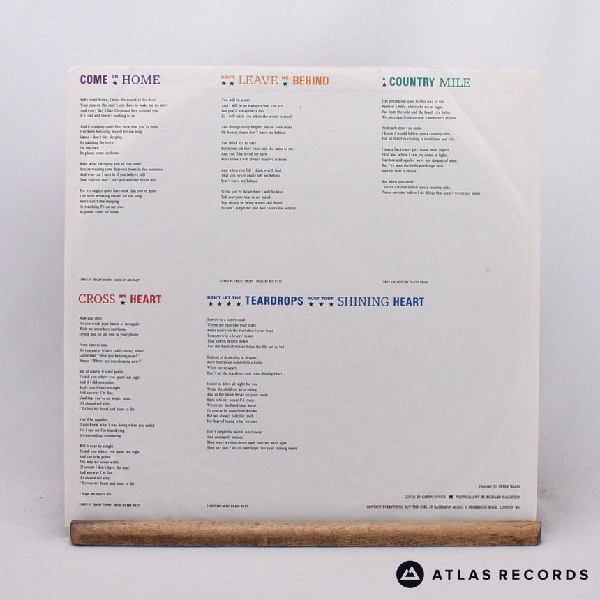 Everything But The Girl - Baby, The Stars Shine Bright - LP Vinyl Record - EX/EX