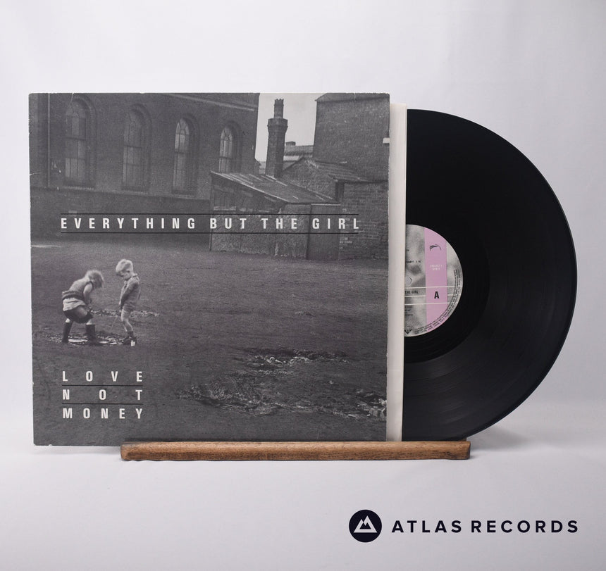 Everything But The Girl Love Not Money LP Vinyl Record - Front Cover & Record