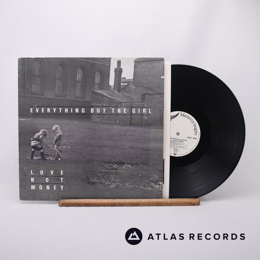 Everything But The Girl Love Not Money LP Vinyl Record - Front Cover & Record