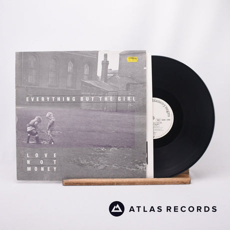 Everything But The Girl Love Not Money LP Vinyl Record - Front Cover & Record