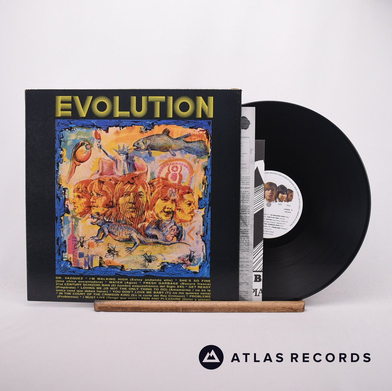 Evolution Evolution LP Vinyl Record - Front Cover & Record