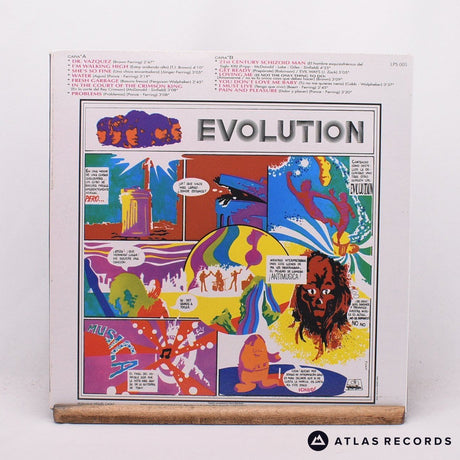 Evolution - Evolution - Insert Reissue Spain LP Vinyl Record - EX/EX