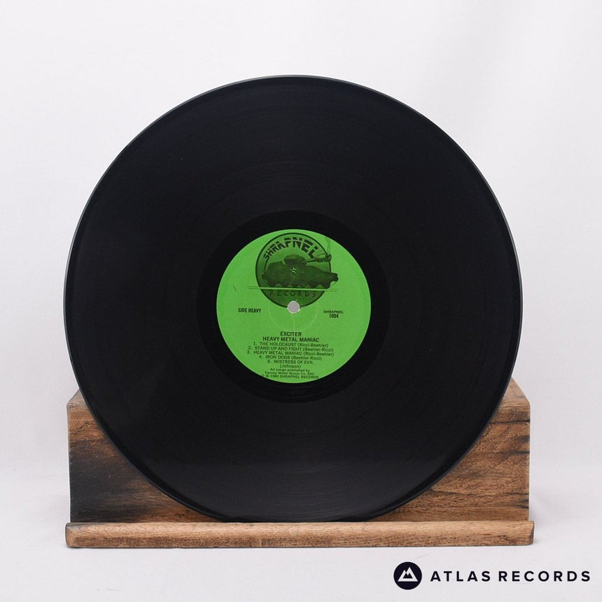 Exciter - Heavy Metal Maniac - Us A B LP Vinyl Record - EX/VG+