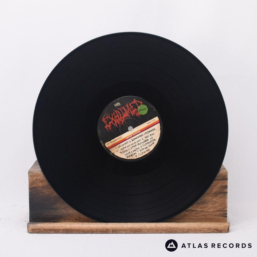 Exhumed - Horror - Lyric Sheet LP Vinyl Record - NM/EX