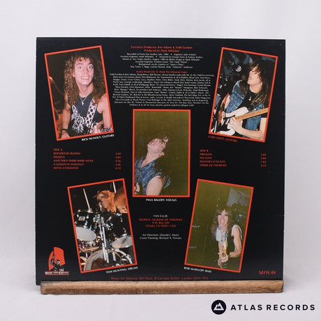 Exodus - Bonded By Blood - Mpo A1 B1 LP Vinyl Record - NM/EX