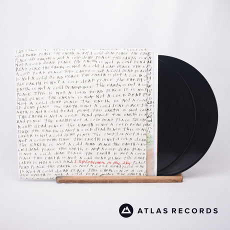 Explosions In The Sky The Earth Is Not A Cold Dead Place 2 x LP Vinyl Record - Front Cover & Record