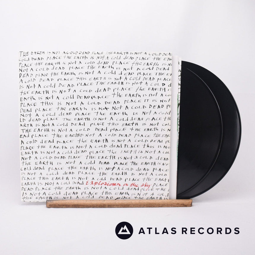 Explosions In The Sky The Earth Is Not A Cold Dead Place 2 x LP Vinyl Record - Front Cover & Record