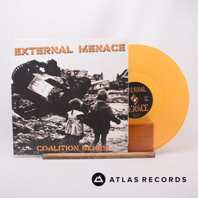 External Menace Coalition Blues LP Vinyl Record - Front Cover & Record