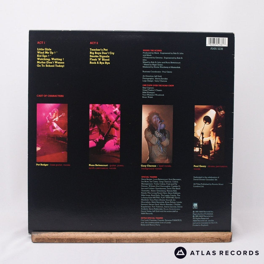 Extreme - Extreme - Bilbo A-1 B-1 LP Vinyl Record - VG+/EX