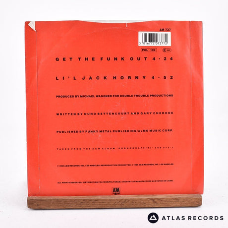 Extreme - Get The Funk Out - 7" Vinyl Record - VG+/EX