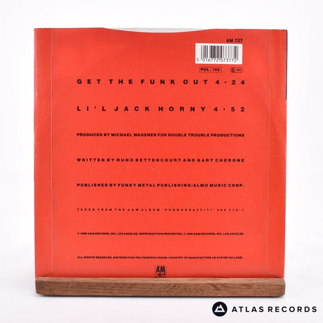 Extreme - Get The Funk Out - 7" Vinyl Record - EX/EX