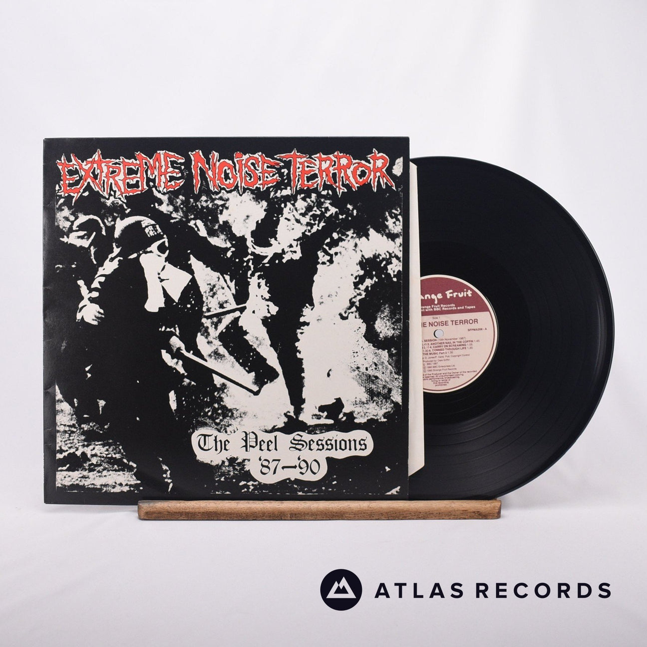 Extreme Noise Terror The Peel Sessions '87 - '90 LP Vinyl Record - Front Cover & Record