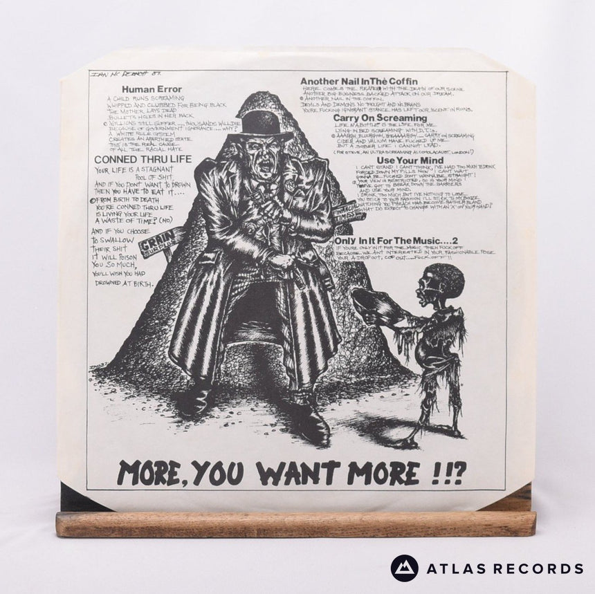 Extreme Noise Terror - The Peel Sessions '87 - '90 - LP Vinyl Record - VG+/EX