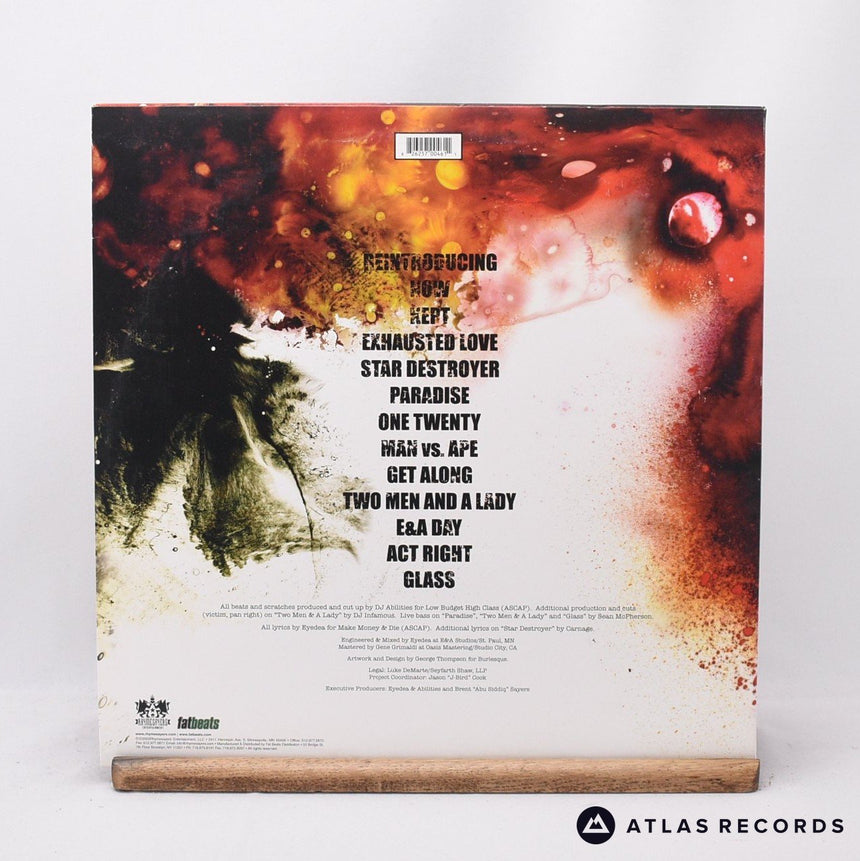 Eyedea & Abilities - E&A - Us A B C D 2 x LP Vinyl Record - EX/EX