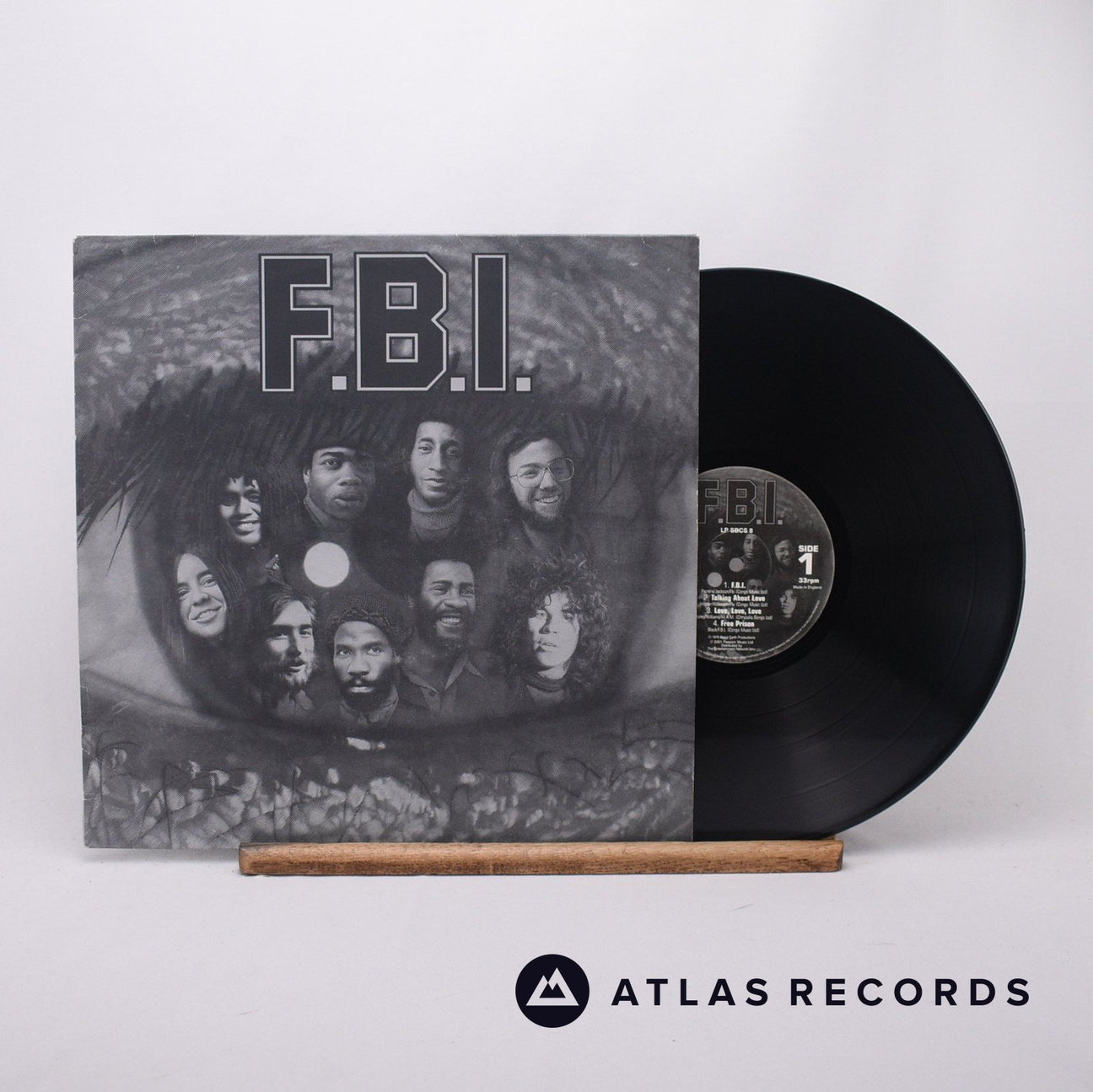 FBI F.B.I. LP Vinyl Record - Front Cover & Record