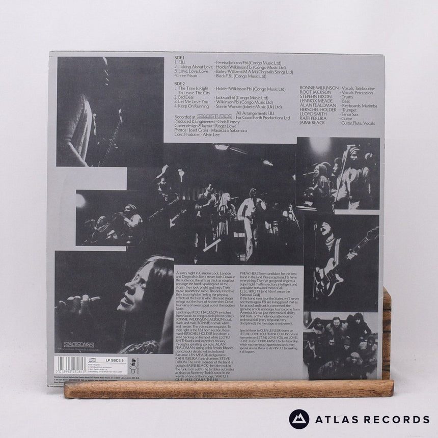 FBI - F.B.I. - Reissue LP Vinyl Record - VG+/EX