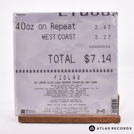 FIDLAR - 40oz On Repeat - 7" Vinyl Record - NM/NM