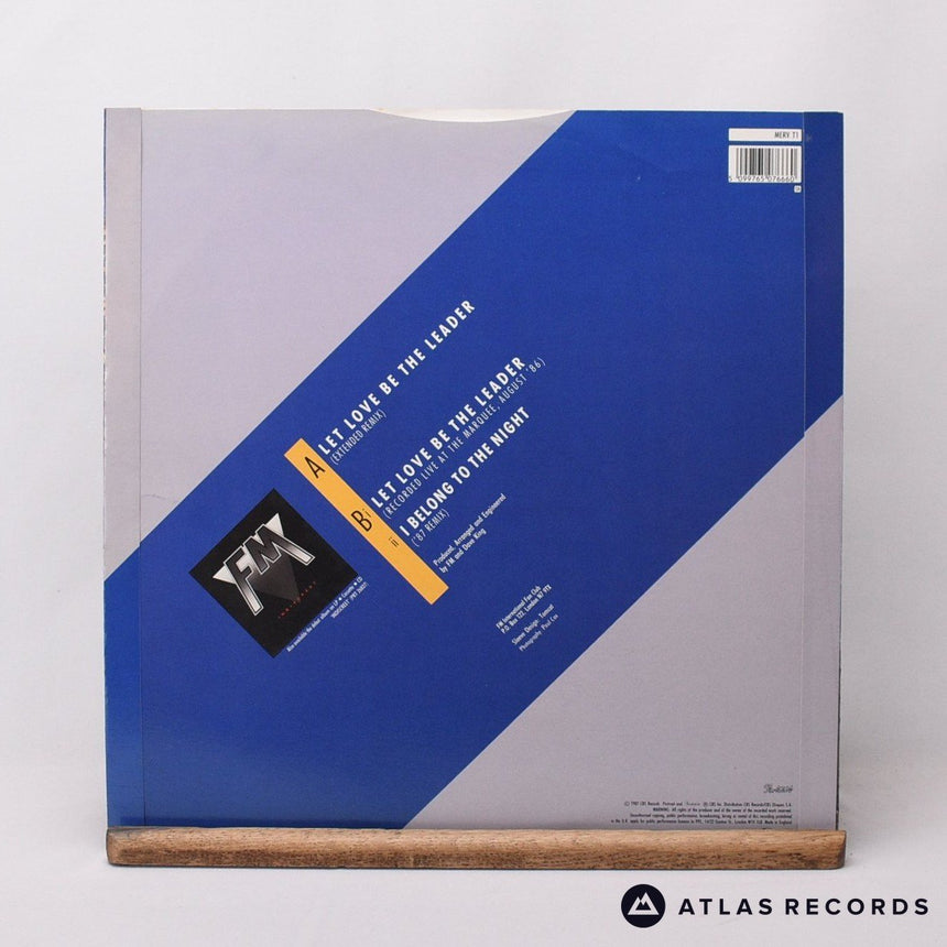 FM - Let Love Be The Leader - 12" Vinyl Record - EX/EX