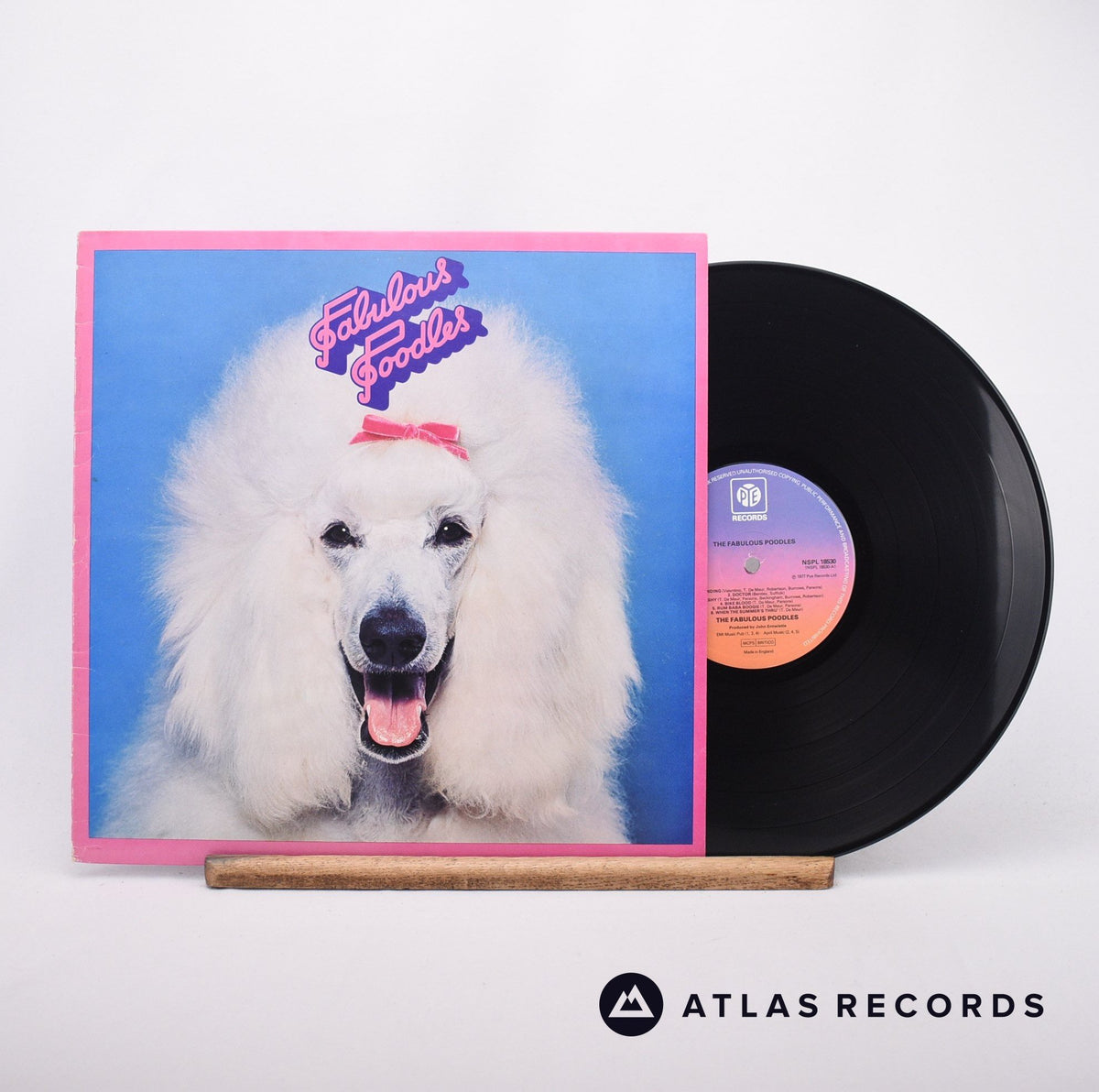 Fabulous Poodles Fabulous Poodles LP Vinyl Record - Front Cover & Record