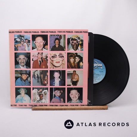 Fabulous Poodles Think Pink LP Vinyl Record - Front Cover & Record