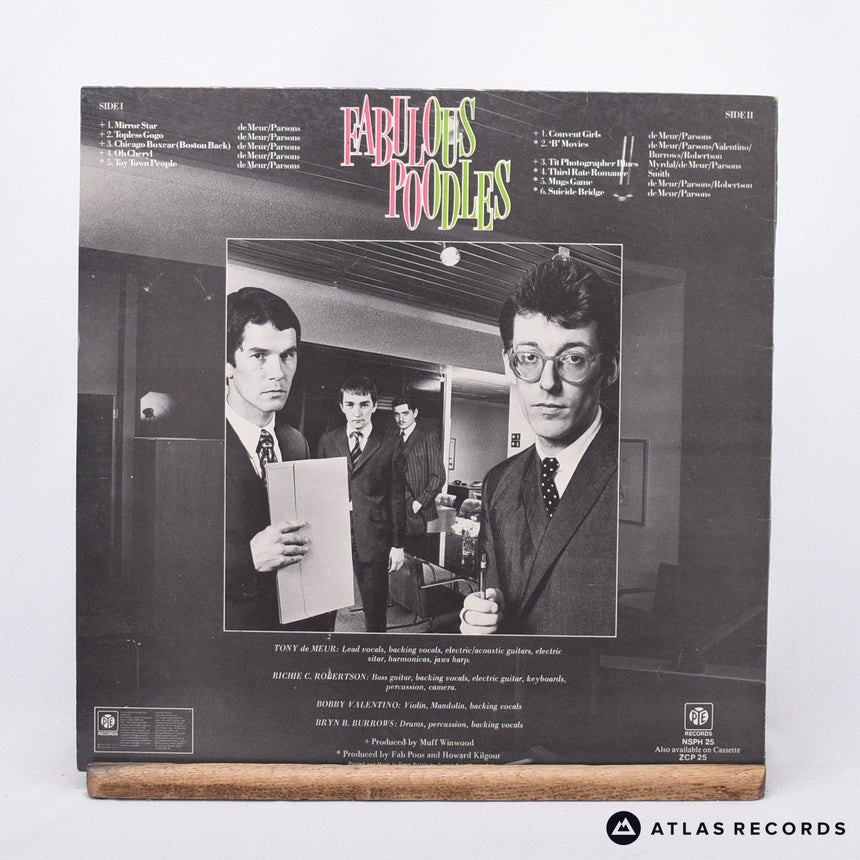 Fabulous Poodles - Unsuitable - LP Vinyl Record - EX/EX