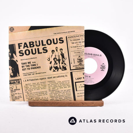 Fabulous Souls Take Me 7" Vinyl Record - Front Cover & Record
