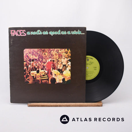 Faces A Nod's As Good As A Wink...To A Blind Horse LP Vinyl Record - Front Cover & Record