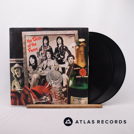 Faces The Best Of The Faces 2 x LP Vinyl Record - Front Cover & Record