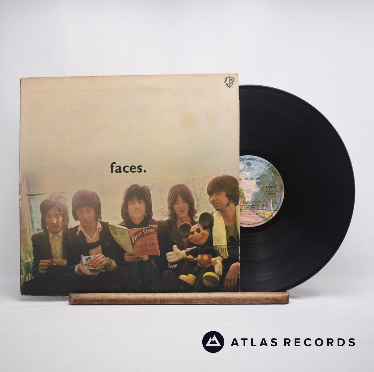 Faces The First Step LP Vinyl Record - Front Cover & Record