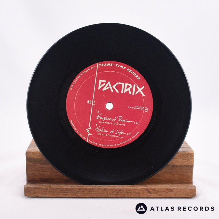 Factrix - Empire Of Passion - 7" Vinyl Record - VG+/EX
