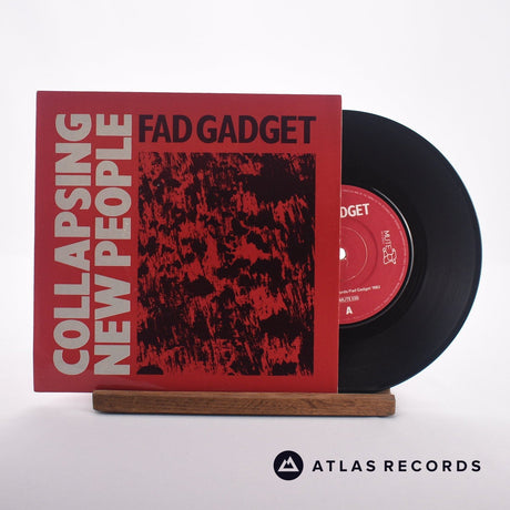 Fad Gadget Collapsing New People 7" Vinyl Record - Front Cover & Record