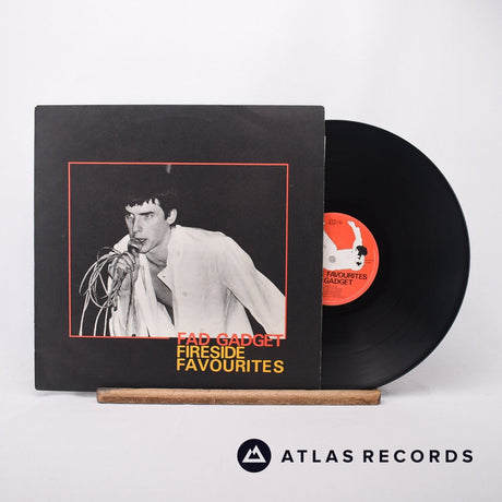 Fad Gadget Fireside Favourites LP Vinyl Record - Front Cover & Record