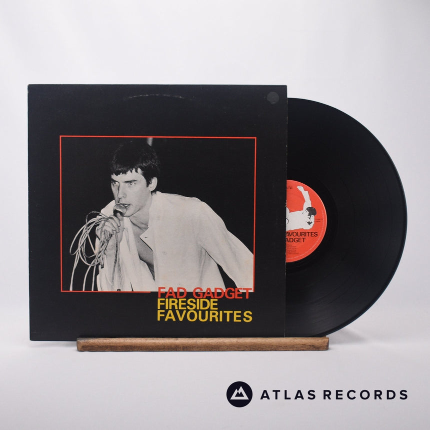 Fad Gadget Fireside Favourites LP Vinyl Record - Front Cover & Record