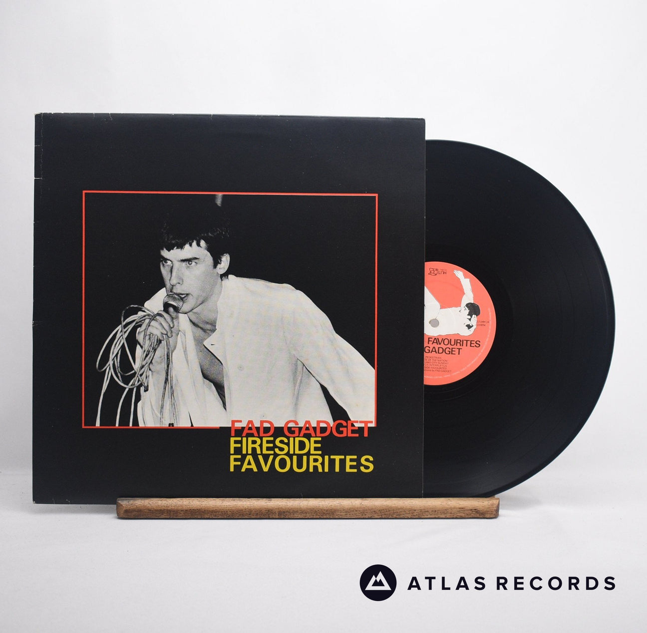 Fad Gadget Fireside Favourites LP Vinyl Record - Front Cover & Record