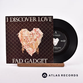 Fad Gadget I Discover Love 7" Vinyl Record - Front Cover & Record