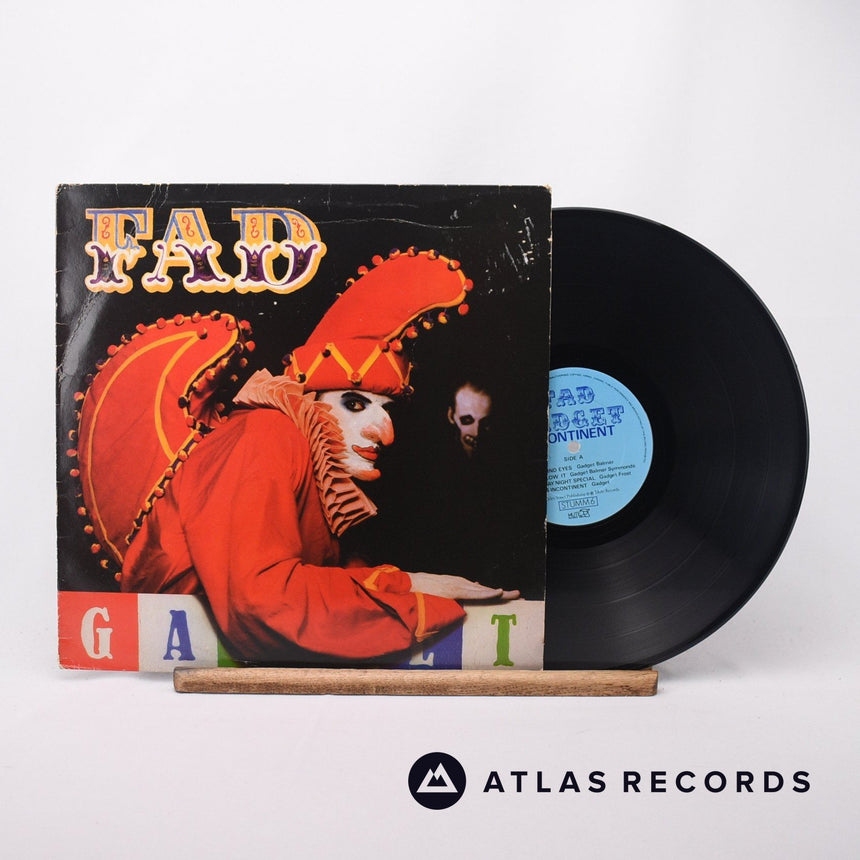 Fad Gadget Incontinent LP Vinyl Record - Front Cover & Record