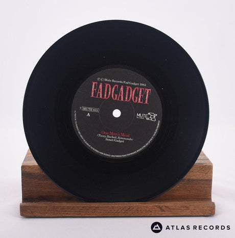 Fad Gadget - One Man's Meat - 7" Vinyl Record - EX/EX