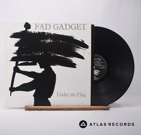 Fad Gadget Under The Flag LP Vinyl Record - Front Cover & Record