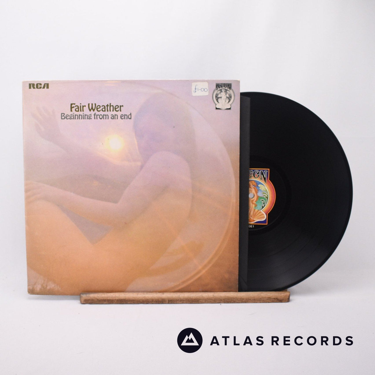 Fair Weather Beginning From An End LP Vinyl Record - Front Cover & Record