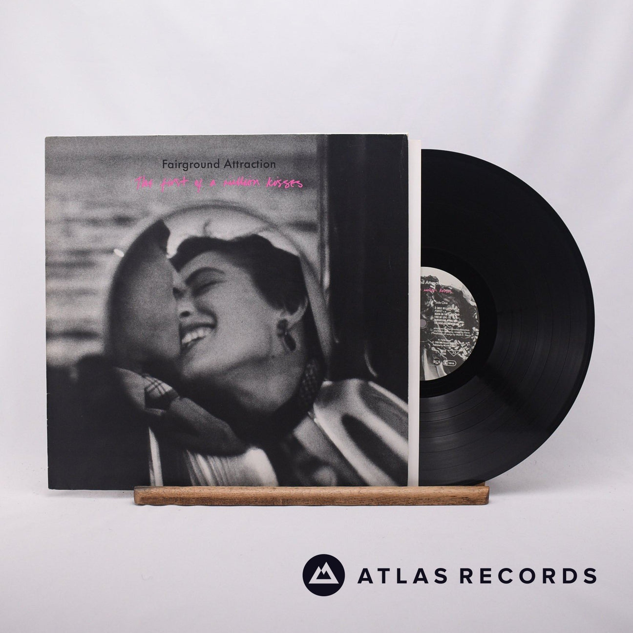 Fairground Attraction The First Of A Million Kisses LP Vinyl Record - Front Cover & Record