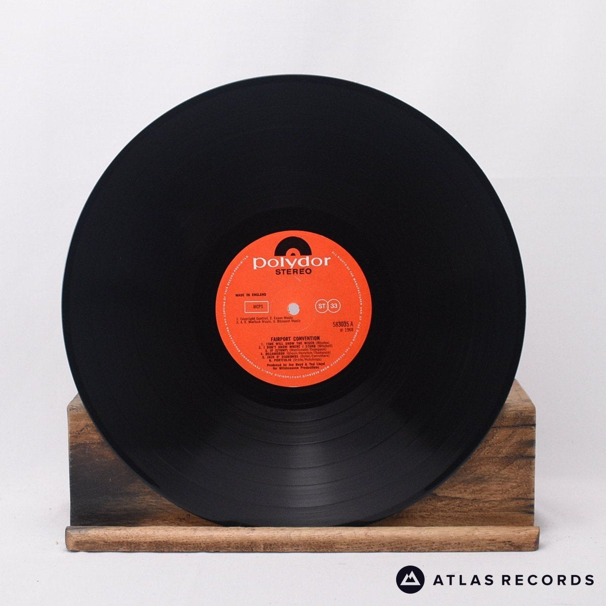 Fairport Convention Fairport Convention LP Vinyl VG/EX – Atlas Records