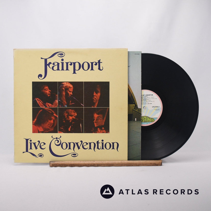 Fairport Convention Fairport Live Convention LP Vinyl Record - Front Cover & Record