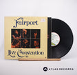 Fairport Convention Fairport Live Convention LP Vinyl Record - Front Cover & Record
