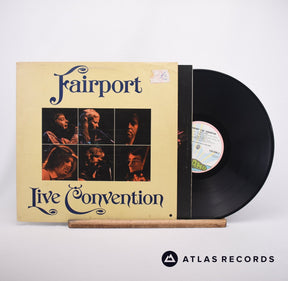 Fairport Convention Fairport Live Convention LP Vinyl Record - Front Cover & Record